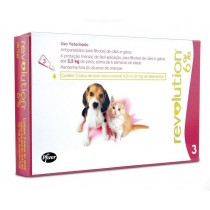 Revolution Cães e Gatos até 2,5 kg - 1 pipeta Revolution Cães e Gatos até 2,5 kg - 1 pipeta